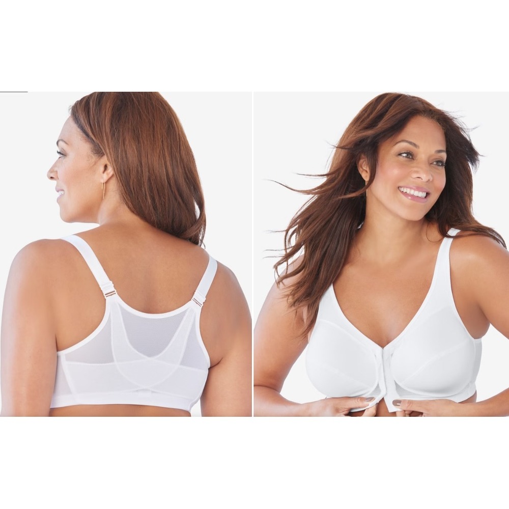 Glamorise® Magic‎ Lift® Front-Close Posture Wireless Bra 1265 42B
